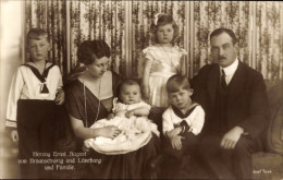 CPA Duc Ernst August Zu Braunschweig Lüneburg, Viktoria Luise, Kinder - Royal Families