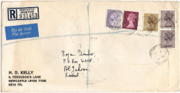 Great Britain -R - Letter Via Kuwait 1977 - Cartas & Documentos
