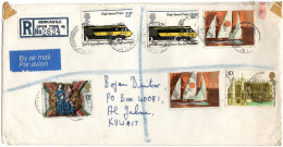 Great Britain -R - Letter Via Kuwait 1975 - Storia Postale