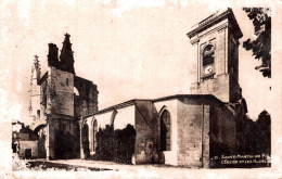 17 SAINT MARTIN DE RE L'EGLISE ET LES RUINES - Saint-Martin-de-Ré