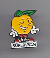 Pin's Super'Pom   Pomme Avec Casquette Réf 5943 - Altri & Non Classificati