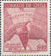 728540 MNH CHILE 1958 AÑO GEOFISICO INTERNACIONAL. - Chile