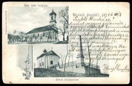 HUNGARY Ercsi Old Postcard 1905 - Hongrie