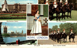 ANGLETERRE LONDON ROYAL LONDON H.M. QUEEN ELIZABETH II MULTI VUES - Otros & Sin Clasificación