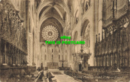 R614145 Durham Cathedral. Choir East. Friths Series No. 30745 - World