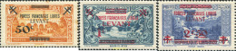 729527 HINGED LEVANTE FRANCES 1942 SELLOS SOBRECARGADOS - Unused Stamps