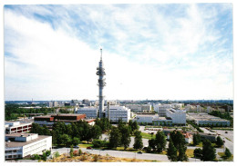 Yle Radio & TV Transmission Tower In Pasila, Helsinki, Finland  1980s Unused Postcard. Publisher OY Yleisradio - Finlandia