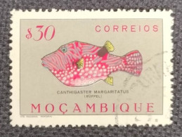 MOZPO0360U7 - Fishes - $30 Used Stamp - Mozambique - 1951 - Mosambik