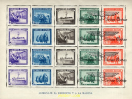 729655 MNH ESPAÑA. Emisiones Locales Patrióticas 1938 EJERCITP Y MARINA - Emisiones Nacionalistas