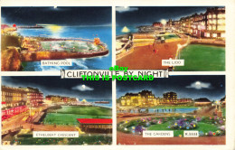 R615849 Cliftonville By Night. K. 5333. Charles Skiltons Postcard Series. 1971. - Monde