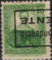 729706 HINGED ESPAÑA. Emisiones Locales Republicanas 1936 BURGOS -SELLOS REPUBLICANOS HABILITADOS - Emissions Républicaines