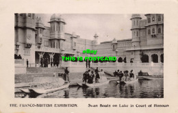 R615854 5185 5. Franco British Exhibition. Swan Boats On Lake In Court Of Honour - Monde