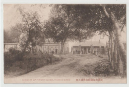 CHINE - ( CHINA ) - BARRACKS OF FRENCH GUARDS  ( SHANHAI - KWAN ) (Caserne Française) CASERNE FRANCAISE - 2 SCANS - - Chine