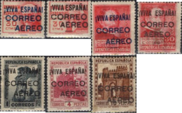 729716 HINGED ESPAÑA. Emisiones Locales Republicanas 1937 SELLOS REPUBLICANOS HABILITADOS - Republican Issues