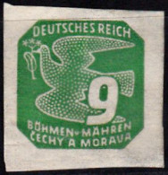 1943 - BOHEMIA & MORAVIA - OCUPACION ALEMANA DE CHECOSLOVAQUIA - SELLO DE SERVICIO - YVERT 14 - Gebraucht