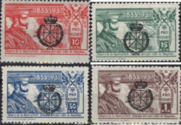 729784 MNH ESPAÑA. Emisiones Locales Patrióticas 1938 EMISIÓN POR LA JUNTA TÉCNICA DEL ESTADO 7-ENERO-1938. PRO REQUETÉ - Nationalistische Ausgaben