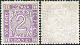 729882 HINGED ESPAÑA 1872 MOTIVOS VARIOS - ...-1850 Préphilatélie
