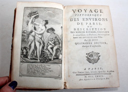 VOYAGE PITTORESQUE DE PARIS OU DESCRIPTION DES MAISONS ROYALE Par DEZALLIER 1779 / LIVRE ANCIEN XVIIIe SIECLE (2204.155) - 1701-1800