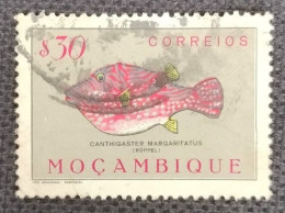 MOZPO0360UE - Fishes - $30 Used Stamp - Mozambique - 1951 - Mozambique
