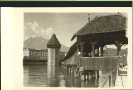 10559820 Luzern LU Luzern Bruecke Ungelaufen Ca. 1930 Luzern - Autres & Non Classés