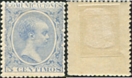 730180 HINGED ESPAÑA 1889 ALFONSO XIII - ...-1850 Voorfilatelie