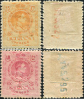 730181 HINGED ESPAÑA 1909 ALFONSO XIII - ...-1850 Prephilately