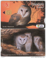 CYPRUS - Bird, Tyto Alba, Tirage 20000, 05/09, Used - Cipro