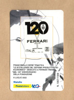 ITALIA  : Tessera Filatelica  Cantina FERRARI - Trento  -   Del   6.07.2022 - Philatelic Cards