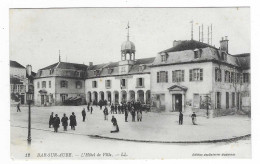 CPA BAR SUR AUBE, L'HOTEL DE VILLE, AUBE 10 - Bar-sur-Aube