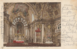 DE605  ---    WURZBURG  --  DAS KAPELLE  --  INNERES   --  LITHO  --  1901 - Würzburg