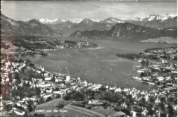 10559665 Luzern LU Luzern Fliegeraufnahme X 1959 Luzern - Autres & Non Classés