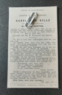 KAREL VAN BELLE ° NINOVE 1905 + AALST ( MIJLBEEK) 1937 /  WILHELMINA MORTIER - Devotion Images