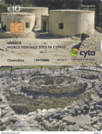 CYPRUS - Unesco World Heritage Sites In Cyprus/Choirokitia, Tirage %30000, 04/12, Used - Chipre