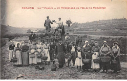 21 - BEAUNE - SAN32997 - La "Paulée" - En Bourgogne Ou Fin De La Vendange - Agriculture - Vigne - Métier - Beaune