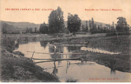 21 - ARNAY LE DUC - SAN39903 - Les Environs - Passerelle Sur L'Arroux à Maizières - Arnay Le Duc