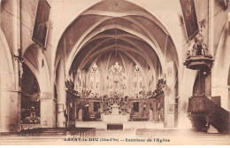 21 - ARNAY LE DUC - SAN39807 - Intérieur De L'Eglise - Arnay Le Duc