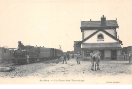 21 - N°110977 - Saulieu - La Gare Des Tramways - Train - Saulieu