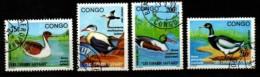 CONGO      -   1991 .   Série    CANARDS    -    Oblitérés - Canards