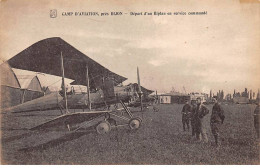 21 - DIJON - SAN29546 - Camp D'aviation - Départ D'un Biplan En Service Commandé - Dijon