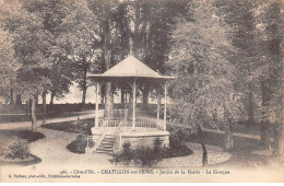 21 - CHATILLON SUR SEINE - SAN43244 - Jardin De La Mairie - Le Kiosque - Chatillon Sur Seine