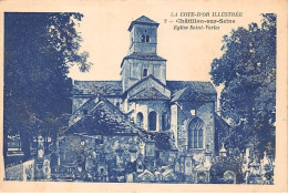 21 - CHATILLON SUR SEINE - SAN41159 - Eglise Saint Vorles - Chatillon Sur Seine