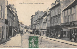 21 - CHATILLON SUR SEINE - SAN30377 - La Rue Des Ponts - Chatillon Sur Seine