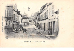 21 . N° 54676.MONTBARD.la Rue De La Cote D'or - Montbard