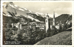 10559524 St Moritz GR St Moritz Schiefer Turm O 1939 St. Moritz - Other & Unclassified