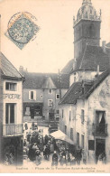 21 - SAULIEU - SAN31766 - Place De La Fontaine Saint Andoche - Marché - Saulieu