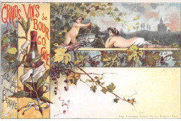 21 - N°85842 - BEAUNE - Grands Vins De Bourgogne, J. Billet Petitjean Propriétaire.illustrateur Arts Nouveau - Beaune