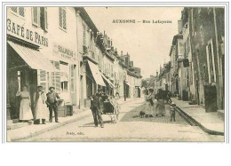 21.AUXONNE.RUE LAFAYETTE.CAFE DE PARIS.BOULANGERIE. - Auxonne