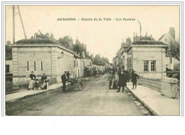 21.AUXONNE.ENTREE DE LA VILLE.LES CANONS - Auxonne