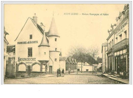 21.ARNAY LE DUC.MAISON BOURGOGNE ET HALLES.CHARCUTERIE-RESTAU RANT.CONFISEUR FABRIQUE DE BISCUITS - Arnay Le Duc