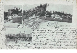 21.n°56828.souvenir De Chatillon.chatillon.multivues - Chatillon Sur Seine